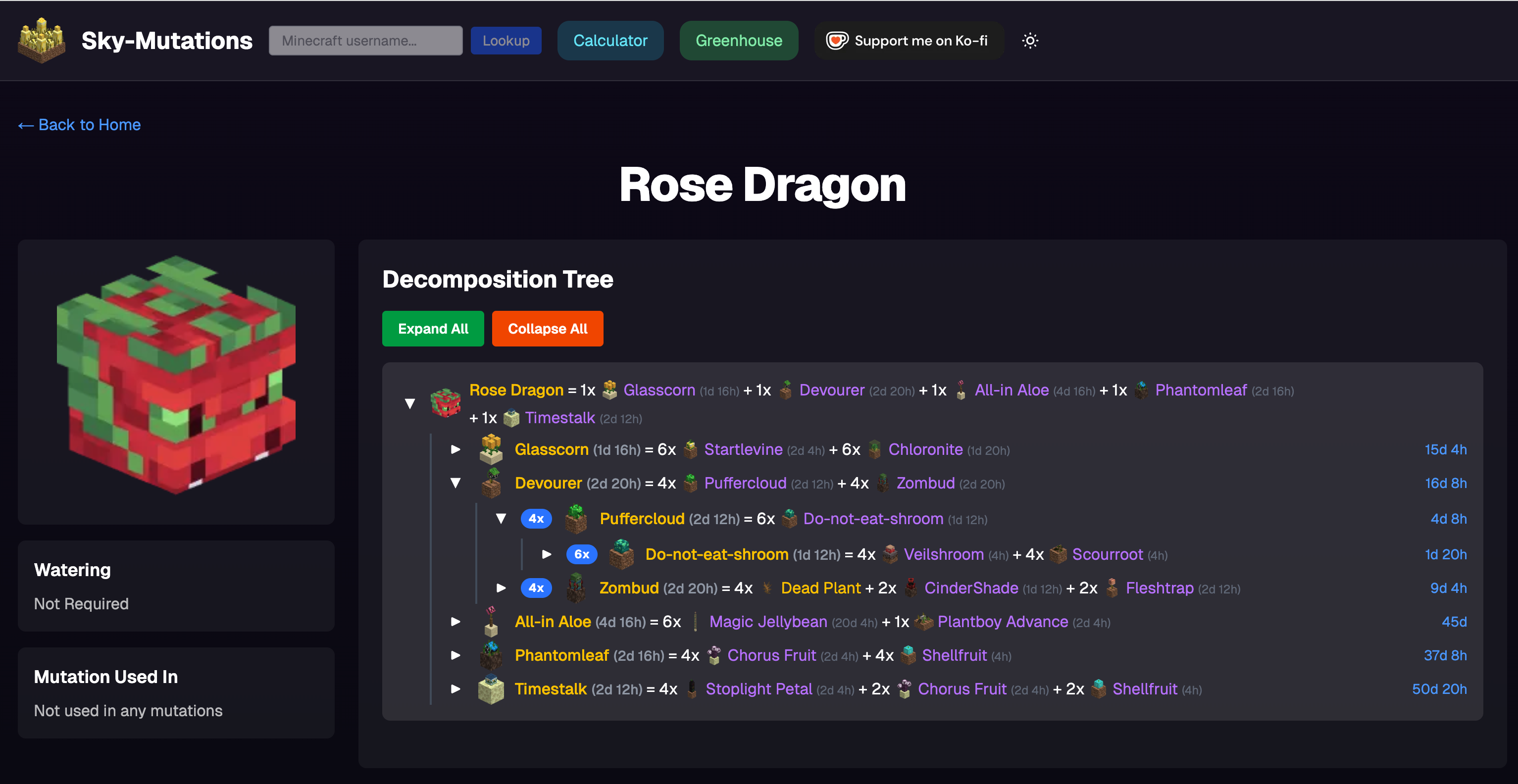 Rose Dragon